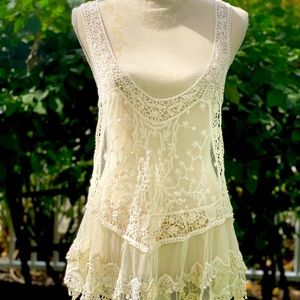 Lace Beach Coverup